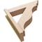 Ekena Millwork 5 1/2-in W x 22-in D x 22-in H Funston Trad Rough Cedar Woodgrain TimberThane Outlooker, Primed Tan OUTUR055X22X22FST04RCPR - alternate 5